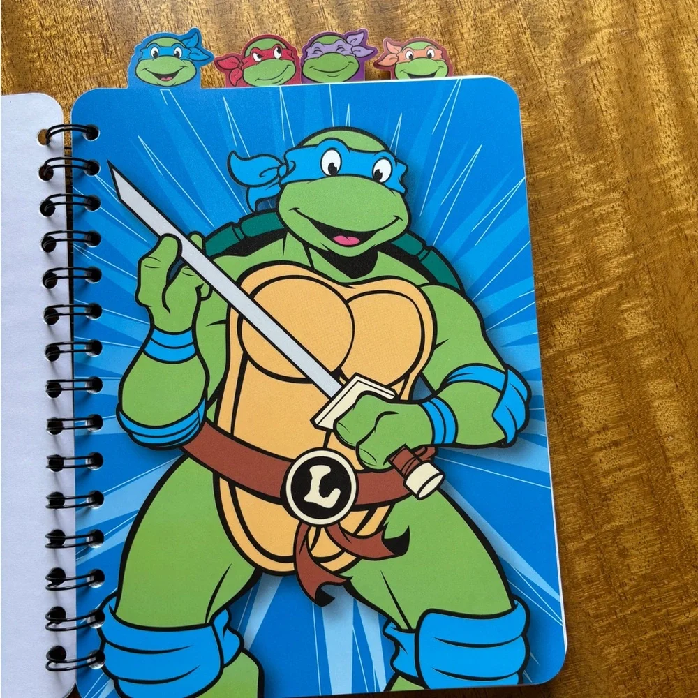 Teenage Mutant Ninja Turtles Spiral Notebook